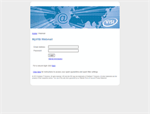 Tablet Screenshot of mail.steelefitness.com